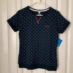 NWT Columbia Goodhope Vines Short Sleeve Top